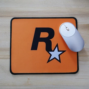 20 * 24 см GTA R Star утолщенный коврик для мыши Игровая клавиатура Коврик для мыши для ноутбука Коврик для геймера Противоскользящие резиновые настольные накладки