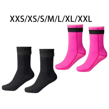 3 мм неопреновые носки для дайвинга, теплые нескользящие носки для гидрокостюма для взрослых, носки для серфинга, для активного отдыха, водных видов спорта, гребли, подводного плавания