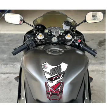 3D Защитная накладка крышки топливного бака мотоцикла, наклейки, Отличительные знаки для YAMAHA FZ1 FZ1S FZ1N FZ1000 FZ1F