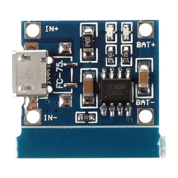 8 Комплектов Универсального Разъема DC Power Plug Конвертер С Micro-USB 1A Li-Ion 18650 Зарядное Устройство Для Зарядки Платы Модуля TP4056 2