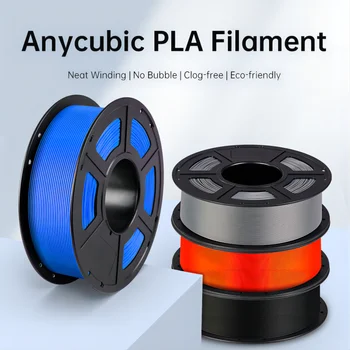 Anycubic PLA 10 кг 5 кг 1 кг/Рулон PLA Нити 1,75 мм для 3D-принтера FDM Пластиковые Расходные материалы для Kobra 2 Neo Pro Max Plus