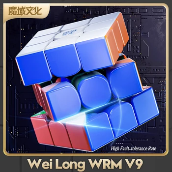 [MoYu Weilong wrm V9] Магнитная левитация 3x3 шарикоподшипника Скоростной куб 2x2 пирамидки Головоломка для детей