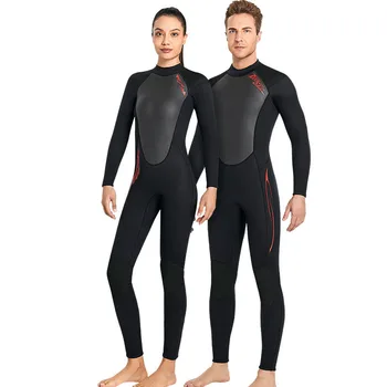Oulylan Дайвинг, цельный водолазный костюм, 3 мм неопреновый гидрокостюм, Мужская и женская одежда для серфинга, подводной рыбалки, снаряжения для дайвинга