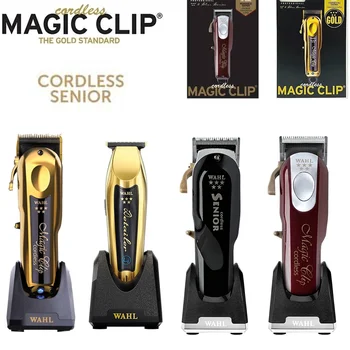 WahI 5 Star Cordless Magic Clip & Detailer Беспроводная Профессиональная Машинка Для Стрижки Волос-Триммер 100-240 В Для Парикмахеров и Стилистов