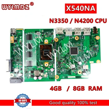 X540NA N3350/N4200CPU 4G/8G RAM Материнская Плата Для Ноутбука Asus X540 X540N X540NA R540N D540NA Материнская Плата