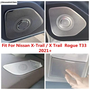 Дверной Динамик/Вентиляционные Отверстия переменного Тока на Приборной панели/Лампа Для Чтения, Накладка Лампы, Аксессуары Для Nissan X-Trail/X Trail Rogue T33 2021-2023