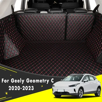 Для Geely Geometry C 2024 2023 2022 2021 2020 Автомобильный Грузовой Задний Багажник Коврики Для Багажника Ковры Замена Чехлов Для Автоаксессуаров