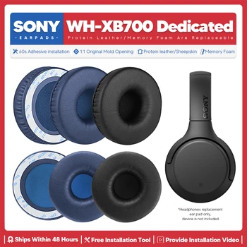 Запасные амбушюры для Sony WH XB700 Аксессуары для беспроводных наушников Bluetooth Амбушюры Гарнитура Запчасти для ремонта амбушюр