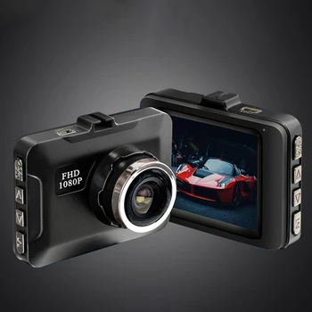 Мини-видеорегистратор, Автомобильная камера, Видеокамера 1080P Full HD, Видеорегистратор, Парковочный рекордер, Циклическая запись, 2,2-дюймовая камера ночного видения