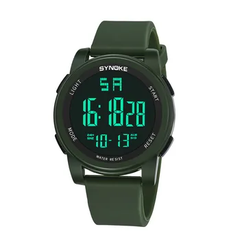 Мужские многофункциональные часы Военные спортивные светодиодные цифровые наручные часы детские студенческие часы для мужчин Водонепроницаемые