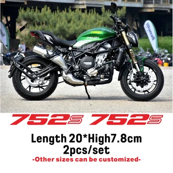 Наклейки на мотоцикл Водонепроницаемая Наклейка 752S Аксессуары для Benelli 752 S 2020 2021 2022 2023 Наклейка на мотоцикл