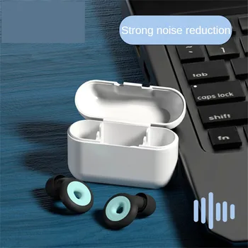 Новые силиконовые затычки для плавания, Шумоподавляющие Средства для шумоподавления сна, Звуконепроницаемые Затычки для ушей с шумоподавлением 0