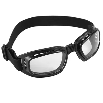 Новые складные винтажные мотоциклетные очки, ветрозащитные очки, очки для катания на лыжах, сноуборде, очки для гонок по бездорожью, пылезащитные очки