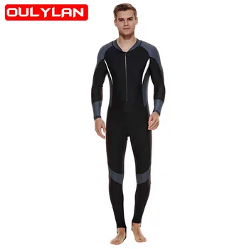 Новый водолазный костюм, мужской купальник для всего тела, гидрокостюм, купальники для серфинга, мужской солнцезащитный костюм для серфинга 5XL