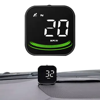 Предупреждающий Дисплей Для Автомобилей G4 Universal Car HUD Head Up Display GPS Спидометр С Тестом Ускорения Тест Тормозов Светодиодная Сигнализация Превышения Скорости