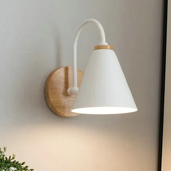 Современный настенный светильник-бра, светильник для ванной комнаты, абажур для настенного монтажа в скандинавском стиле для кухни, гостиной, мастерской, кафе