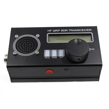 1 комплект портативного многофункционального коротковолнового приемопередатчика USDX QRP SDR для любителей радио с вилкой US Plug 1