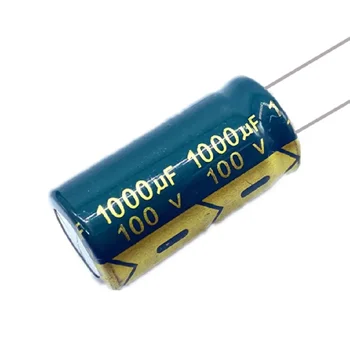 5 шт./лот высокочастотный низкоомный алюминиевый электролитический конденсатор 100v 1000UF размером 18*30 100V1000UF 20%