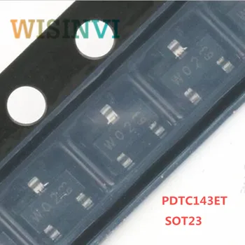 50ШТ PDTC144WT t20 ＆ PDTC143ET W02 WO2 ＆ PDTC143XT W32 ＆ PDTC114ET w16 SOT23 1