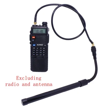 60/100 см Антенный Удлинитель AR-152 AR-148 SMA Male-Female Радио Коаксиальный Кабель Для Рации Baofeng UV-5R UV-82 UV-9R 1
