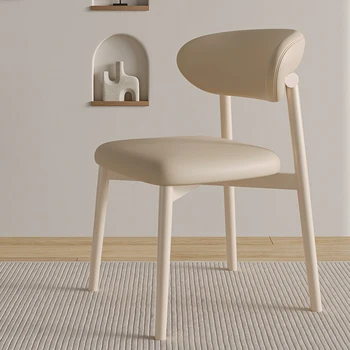 Дизайнерские Обеденные Стулья в Скандинавском стиле Relax White Hotel Modern Accent Chair Kitch Открытый Балкон Sillas De Comedor Мебель для дома CY50DC