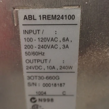 Источник питания 24 В постоянного тока 10A мощностью 240 Вт с однофазным переключением режимов для Schneider ABL1REM24100 5