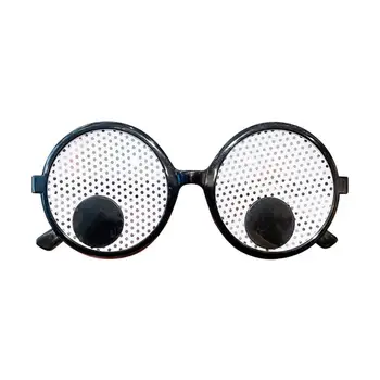 Креативные забавные очки Черного цвета, удобные и износостойкие, прочные и долговечные, модные, прозрачные и яркие очки