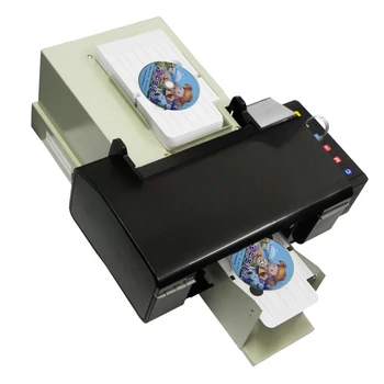 Машина для поверхностной печати на картах CD / DVD / ПВХ Автоматический принтер для печати компакт-дисков
