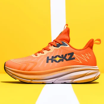 Мужские марафонские кроссовки для бега, брендовая профессиональная уличная спортивная обувь на подушках для тренировок унисекс, легкие повседневные кроссовки