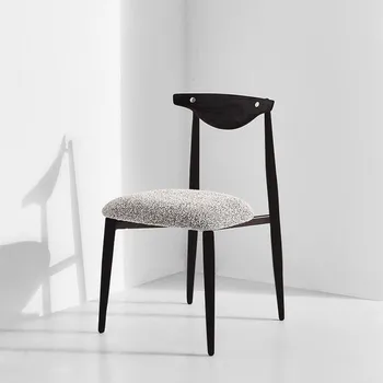 Обеденные стулья с скандинавским акцентом, Балконный салон, туалетный столик, Банкетные кухонные стулья, дизайн патио, мебель Sillas Cadeira Sandalye HD50CY