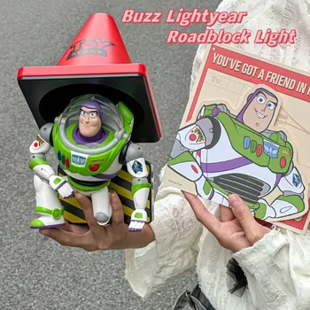 Оригинальная фигурка Базза Лайтера Disney Toy Story Серия Buzz Lightyear Roadblock Light Коллекция игрушек для освещения Рождественский подарок 4