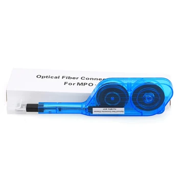 Очиститель Оптоволоконных Разъемов для Инструмента MPO MTP Optical Cleaning Box One-touch fiber cleaning pen 12 core 600 + раз