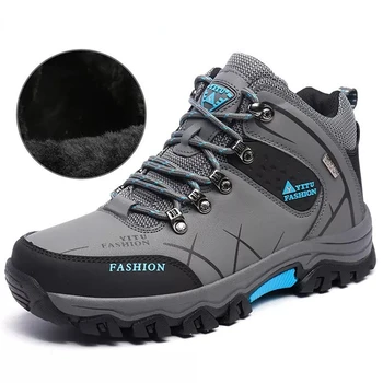 Походная обувь для мужчин, высокие ботинки для альпинизма, мужская платформа, туризм, бег трусцой, Треккинг, Износостойкие кроссовки Zapatilla 3
