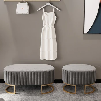 Сменный стул, домашний дверной проем, креативная узкая гостиная, простая современная мягкая подушка, роскошь Nordic light