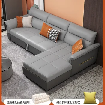 Технологический тканевый диван для гостиной двойного назначения, современный простой латексный многофункциональный диван-кровать для хранения императорской наложницы.