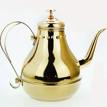 Чайник для воды объемом 1,2 л/1,8 л, заварочный чайник Palace Design из нержавеющей стали с фильтром, заварочный чайник для индукционной плиты
