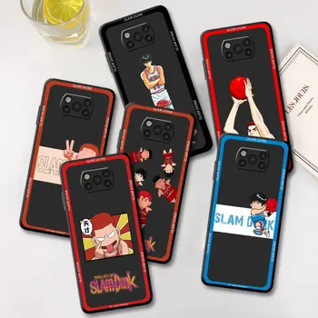 Чехол Для Xiaomi Mi Poco Poco X3 NFC X4 Pro Mi 11 Lite 11T 12 10T 9T 13 Note 10 Мягкая Задняя Крышка Телефона Slam Dunk Аниме
